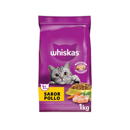 Whiskas Alimento Seco Para Gatos Adultos 10k